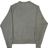 Reverse Weave Champion Sweatshirt - Small Grey Cotton