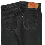 501 Levis Jeans - 32W 31L Black Cotton
