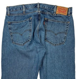 505 Levis Jeans - 38W 32L Blue Cotton