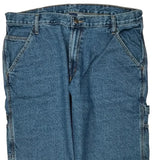 Unbranded Carpenter Pants - 36W 30L Blue Cotton