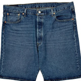 Levis Denim Shorts - 40W 10L Blue Cotton