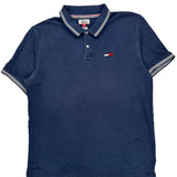 Tommy Hilfiger Denim Polo Shirt - 2XL Blue Cotton