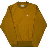 Reverse Weave Champion Sweatshirt - Small Yellow Cotton
