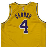Los Angeles Lakers Fanatics Jersey - Large Yellow Polyester