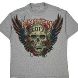 Bike Week 2017 Unbranded Graphic T-Shirt - XL Multicoloured Cotton