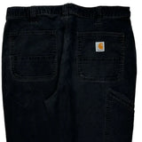 Carhartt Carpenter Pants - 36W 31L Black Cotton