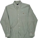 Ralph Lauren Shirt - Medium Green Cotton