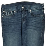 True Religion Slim Jeans - 36W 31L Dark Wash Denim