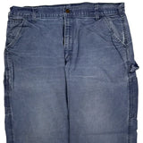 Carhartt Double Knee Carpenter Pants - 36W 31L Gray Cotton