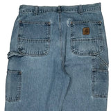 Carhartt Carpenter Jeans - 32W 32L Light Wash Cotton