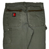 Wrangler Cargo Pants - 32W 30L Gray Cotton