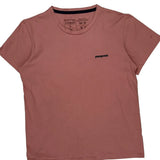 Save Our Home Planet Patagonia Graphic T-Shirt - Small Pink Cotton