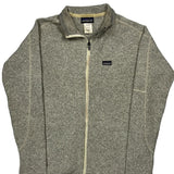 Patagonia Fleece Jacket - Large Gray Polyester