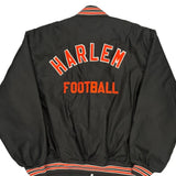 Harlem Football Game Football Varsity Jacket - 2XL Black Nylon
