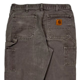 Carhartt Carpenter Pants - 33W 30L Gray Cotton