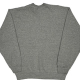 Made In USA 90S Blank Bvd Sweatshirt - XL Grey Cotton Blend