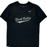North Valley Nike Graphic Jersey - Large Black Polyester