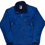 Patagonia Fleece Jacket - Large Blue Polyester