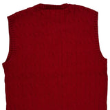 Age 7 Polo By Ralph Lauren Sweater Vest - XS Red Cotton