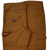 Dickies Carpenter Trousers - 34W 30L Brown Cotton