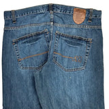 Mecca Wide Leg Jeans - 39W 32L Blue Cotton