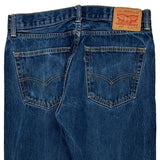 Levis 505 Jeans - 33W 30L Dark Wash Cotton
