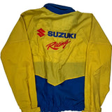 Suzuki Racing Unbranded Graphic Windbreaker - XL Blue Nylon