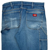 Dickies Carpenter Jeans - 35W 33L Blue Denim