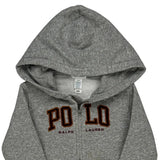 Age 24 Months Ralph Lauren Spellout Hoodie - 3XS Gray Cotton