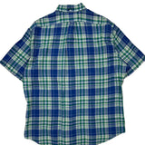 Ralph Lauren Sport Checked Short Sleeve Shirt - XL White Cotton