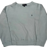 Polo By Ralph Lauren Sweatshirt - XL Blue Cotton