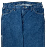 Dickies Carpenter Jeans - 34W 31L Blue Cotton