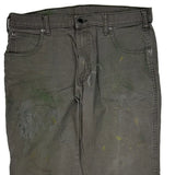 Dickies Carpenter Pants - 34W 31L Gray Cotton