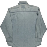 Levis Denim Shirt - Large Light Wash Cotton