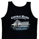 Harley Davidson Graphic Tank Top - XL Black Cotton