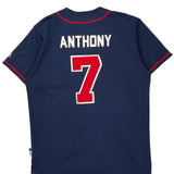 Detroit Majestic Jersey - Medium Red Polyester