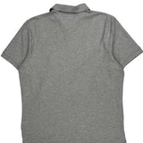 Nike Polo Shirt - XL Grey Cotton