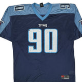 Tennessee Titans Nike Football Football Jersey - XL Blue Polyester