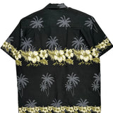 Unbranded Floral Hawaiian Shirt - XL Yellow Cotton