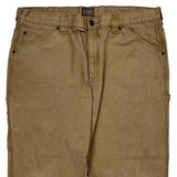Schmidt Carpenter Trousers - 40W 30L Brown Cotton