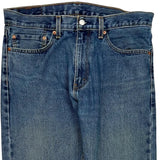 505 Levis Jeans - 34W 32L Blue Cotton