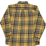 Carhartt Checked Flannel Shirt - Large White Cotton
