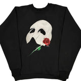 Phantom Of The Opera Fruit Of The Loom Graphic Sweatshirt - XL Black Cotton Blend