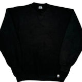 90'S Blank Made In USA Russell Athletic Sweatshirt - XL Black Cotton