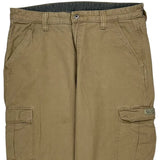 Wrangler Cargo Trousers - 36W 32L Khaki Cotton