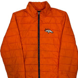 Denver Broncos Nfl Puffer - XL Orange Polyester