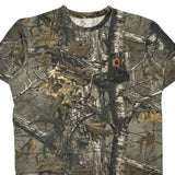 Carhartt Camo T-Shirt - XL Green Cotton