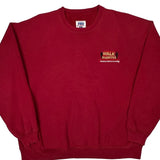 Made In USA Russell Athletic Sweatshirt - 2XL Red Cotton Blend