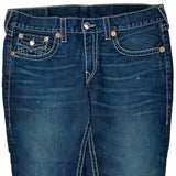 True Religion Contrast Stitch Jeans - 40W 26L Blue Denim