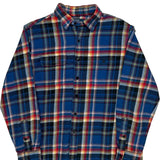 Polo By Ralph Lauren Checked Flannel Shirt - Large Multicoloured Cotton